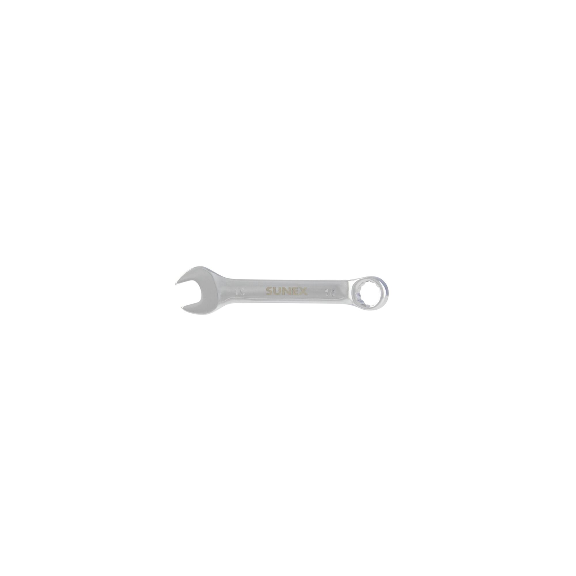 Sunex Tools Stubby Combination Wrench — 10mm, Model# 993010M